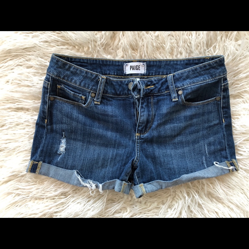PAIGE Cutoff Shorts